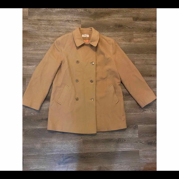 Calvin Klein Jackets & Blazers - *BLK FRIDAY!*  Trendy Double-Breasted Peacoat